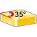 Outils pour plaquette V- 35°
